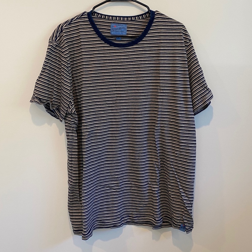 Lucky brand stripped t-shirt